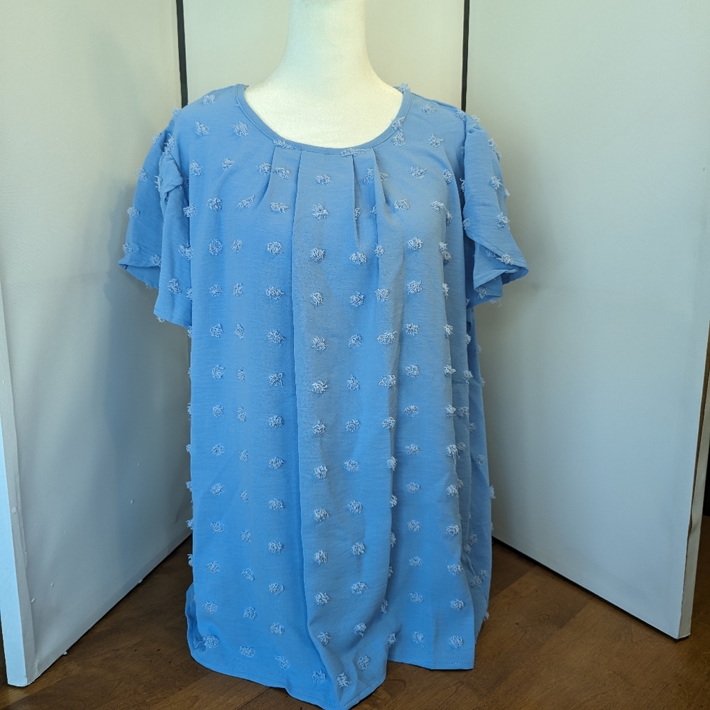 3/$14 WOT Women's Short Sleeve Blouse